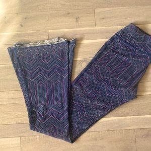 Ultra trippy size small Prana flare pants